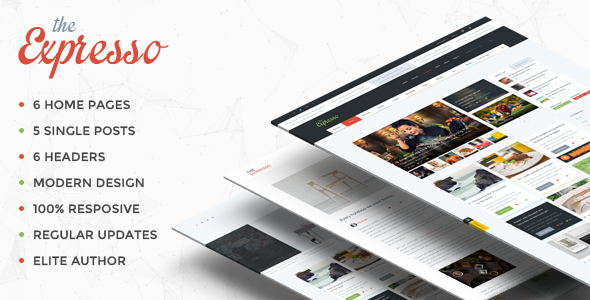Expresso Preview Wordpress Theme - Rating, Reviews, Preview, Demo & Download
