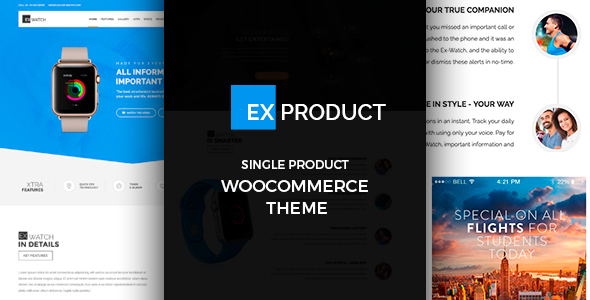 ExProduct Preview Wordpress Theme - Rating, Reviews, Preview, Demo & Download