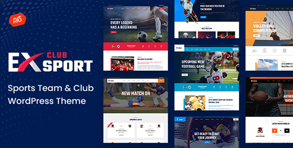 EXSport Preview Wordpress Theme - Rating, Reviews, Preview, Demo & Download