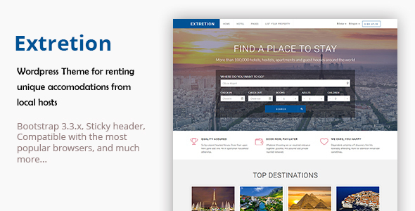 Extretion Preview Wordpress Theme - Rating, Reviews, Preview, Demo & Download