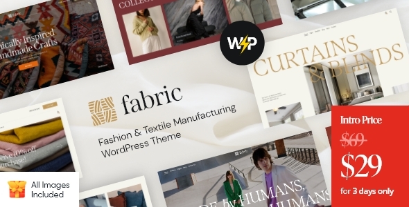 Fabric Preview Wordpress Theme - Rating, Reviews, Preview, Demo & Download