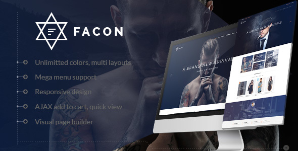 Facon Preview Wordpress Theme - Rating, Reviews, Preview, Demo & Download