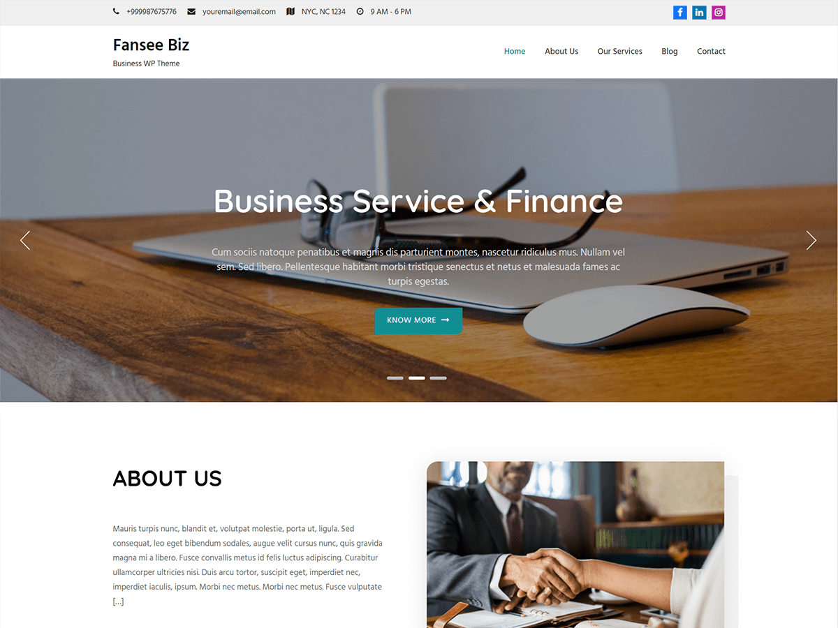 Fansee Biz Preview Wordpress Theme - Rating, Reviews, Preview, Demo & Download