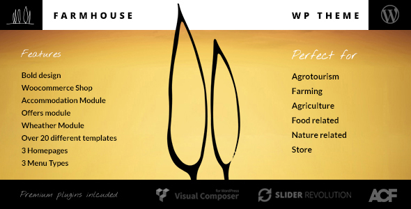 Farmhouse Preview Wordpress Theme - Rating, Reviews, Preview, Demo & Download