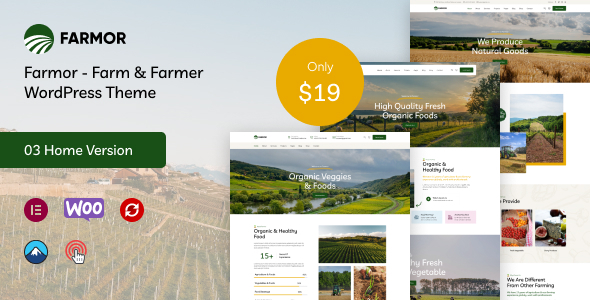Farmor Preview Wordpress Theme - Rating, Reviews, Preview, Demo & Download