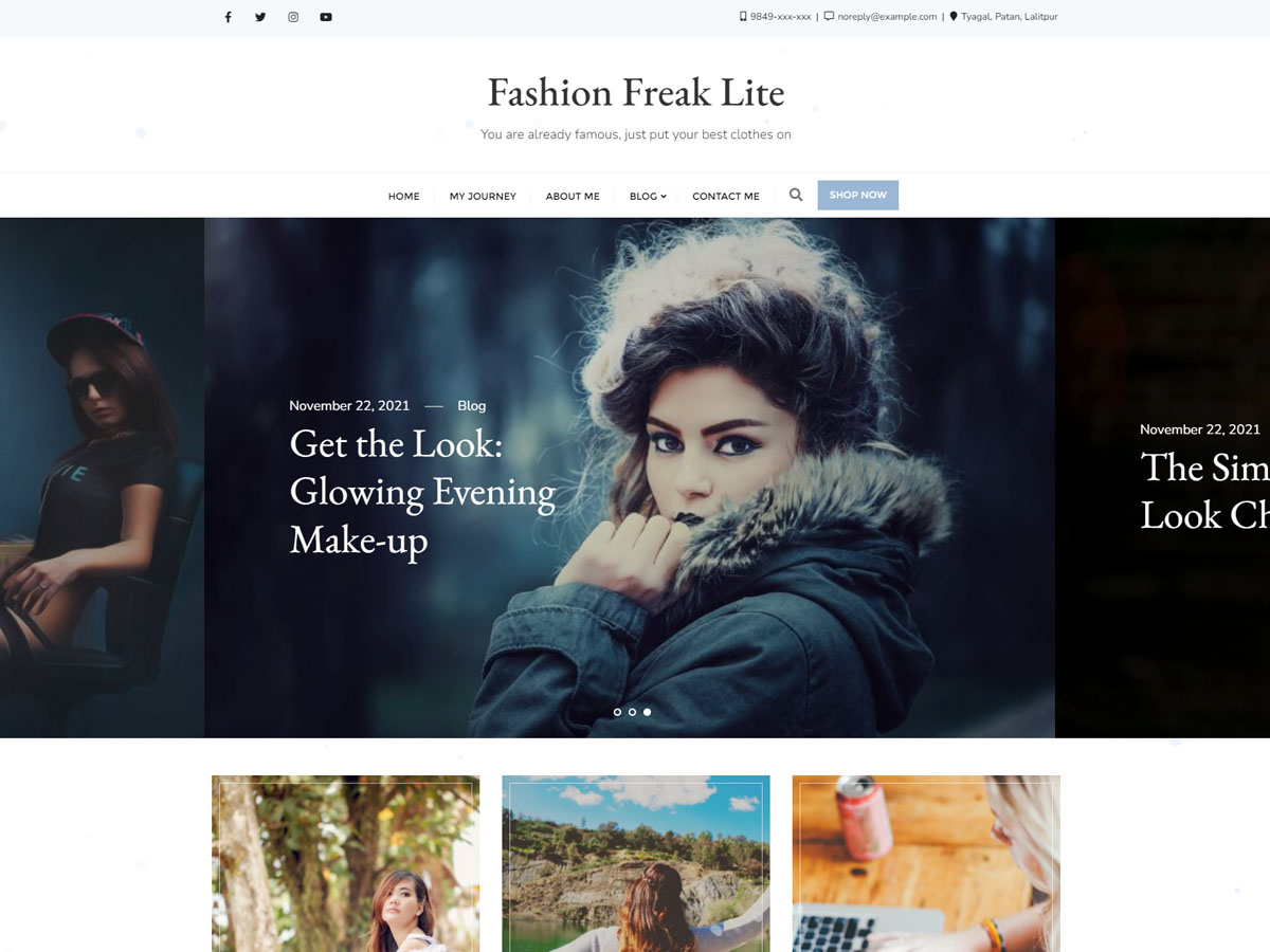 Fashion Freak Preview Wordpress Theme - Rating, Reviews, Preview, Demo & Download