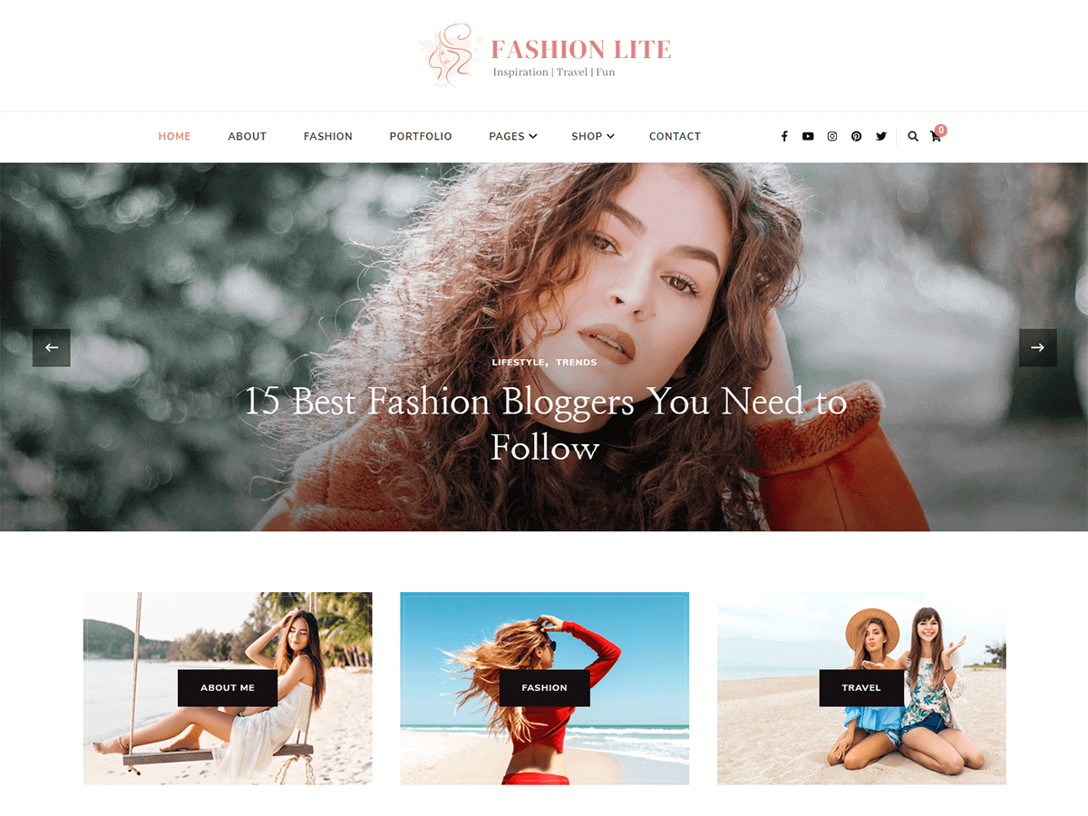 Fashion Lite Preview Wordpress Theme - Rating, Reviews, Preview, Demo & Download