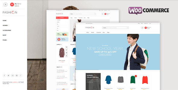 Fashion Store Preview Wordpress Theme - Rating, Reviews, Preview, Demo & Download