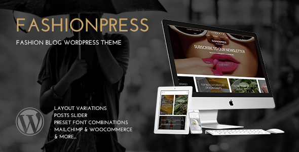 FashionPress WordPress Preview Wordpress Theme - Rating, Reviews, Preview, Demo & Download