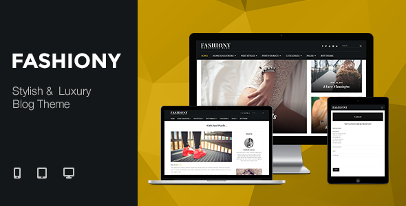 Fashiony Preview Wordpress Theme - Rating, Reviews, Preview, Demo & Download