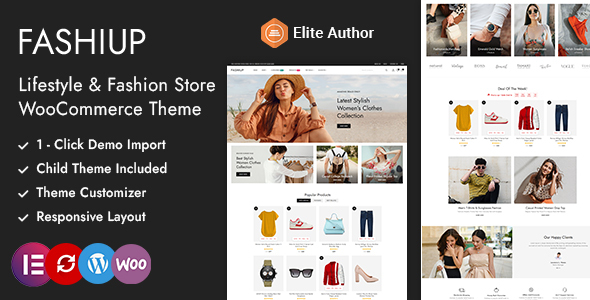 Fashiup Preview Wordpress Theme - Rating, Reviews, Preview, Demo & Download