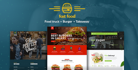 Fast Food Preview Wordpress Theme - Rating, Reviews, Preview, Demo & Download