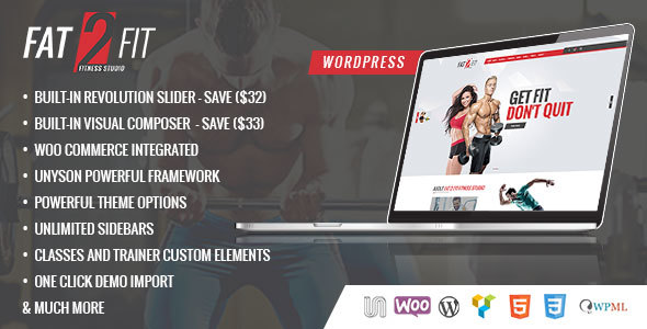 Fat To Preview Wordpress Theme - Rating, Reviews, Preview, Demo & Download