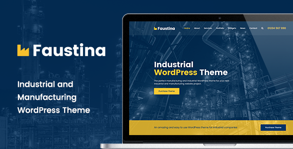 Faustina Preview Wordpress Theme - Rating, Reviews, Preview, Demo & Download