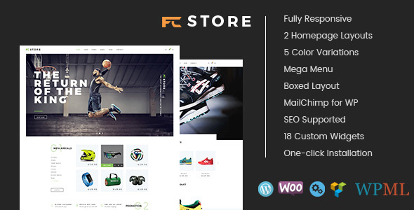 FcStore Preview Wordpress Theme - Rating, Reviews, Preview, Demo & Download