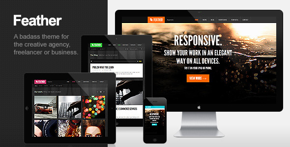 Feather Preview Wordpress Theme - Rating, Reviews, Preview, Demo & Download