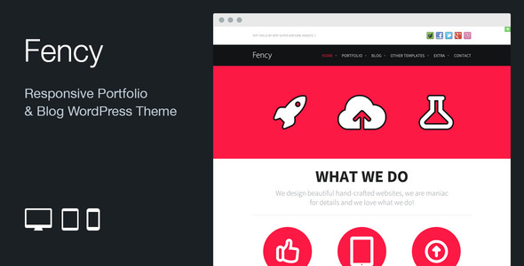 Fency Preview Wordpress Theme - Rating, Reviews, Preview, Demo & Download