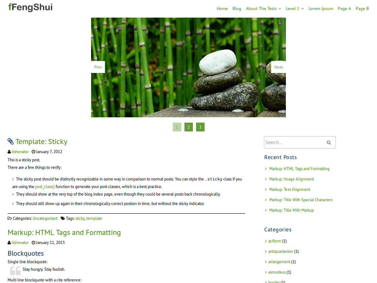 FFengShui Preview Wordpress Theme - Rating, Reviews, Preview, Demo & Download