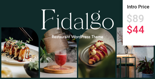 Fidalgo Preview Wordpress Theme - Rating, Reviews, Preview, Demo & Download