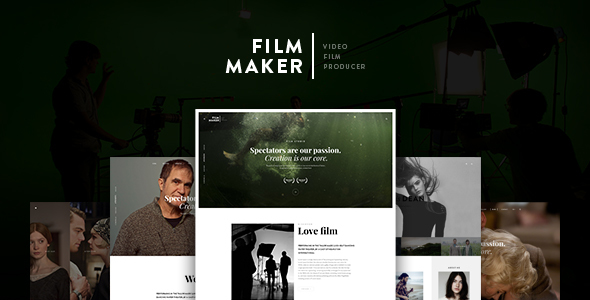 FilmMaker WordPress Preview Wordpress Theme - Rating, Reviews, Preview, Demo & Download