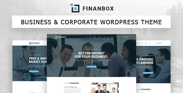 FINANBOX Preview Wordpress Theme - Rating, Reviews, Preview, Demo & Download