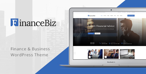 Finance Biz Preview Wordpress Theme - Rating, Reviews, Preview, Demo & Download