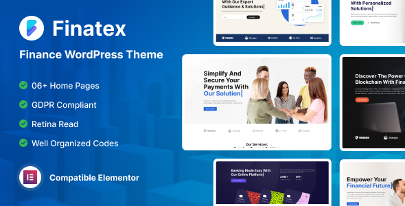 Finatex Preview Wordpress Theme - Rating, Reviews, Preview, Demo & Download