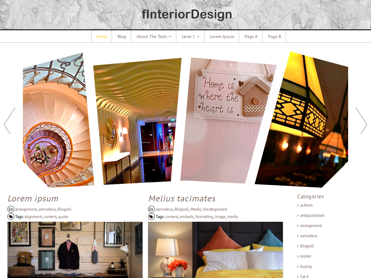 FInteriorDesign Preview Wordpress Theme - Rating, Reviews, Preview, Demo & Download