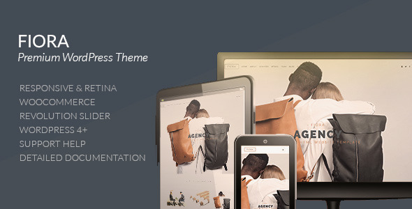 Fiora Preview Wordpress Theme - Rating, Reviews, Preview, Demo & Download
