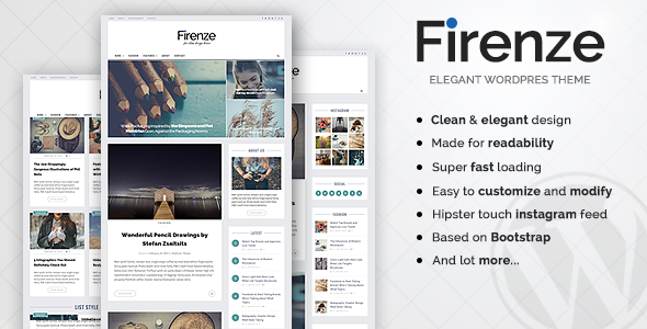 Firenze Preview Wordpress Theme - Rating, Reviews, Preview, Demo & Download