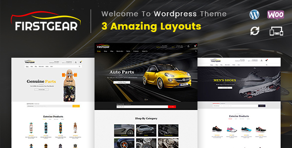 FirstGear Preview Wordpress Theme - Rating, Reviews, Preview, Demo & Download