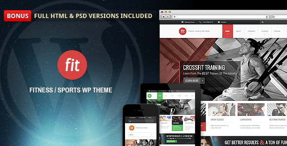 FIT Preview Wordpress Theme - Rating, Reviews, Preview, Demo & Download