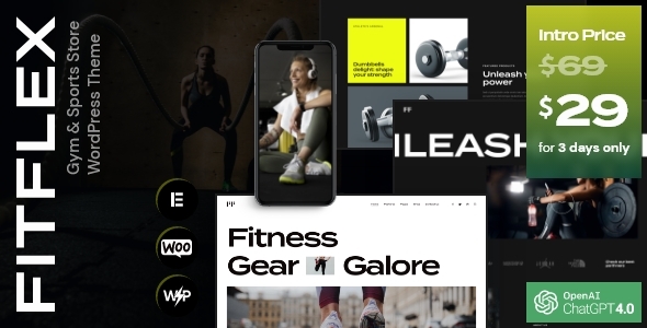FitFlex Preview Wordpress Theme - Rating, Reviews, Preview, Demo & Download