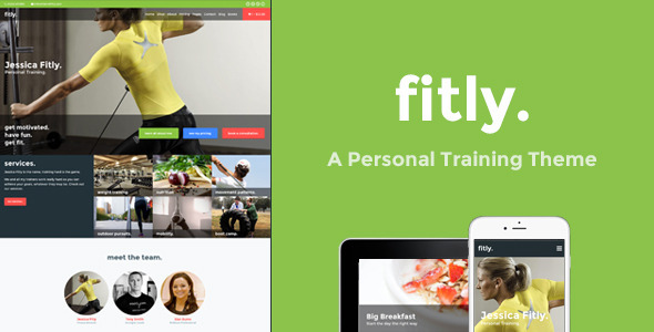 Fitly Preview Wordpress Theme - Rating, Reviews, Preview, Demo & Download