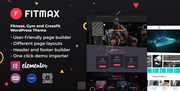 Fitmax Preview Wordpress Theme - Rating, Reviews, Preview, Demo & Download