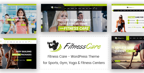 Fitness Care Preview Wordpress Theme - Rating, Reviews, Preview, Demo & Download
