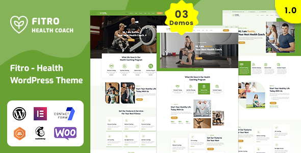 Fitro Preview Wordpress Theme - Rating, Reviews, Preview, Demo & Download