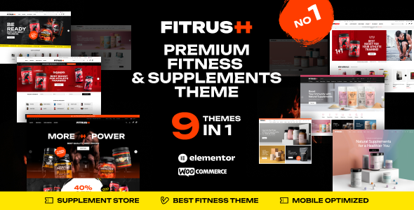 Fitrush Preview Wordpress Theme - Rating, Reviews, Preview, Demo & Download