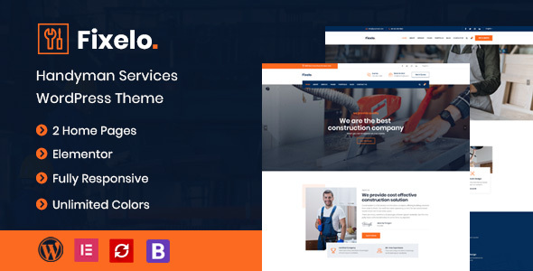 Fixelo Preview Wordpress Theme - Rating, Reviews, Preview, Demo & Download