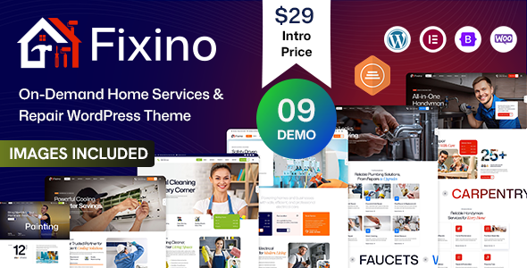Fixino Preview Wordpress Theme - Rating, Reviews, Preview, Demo & Download