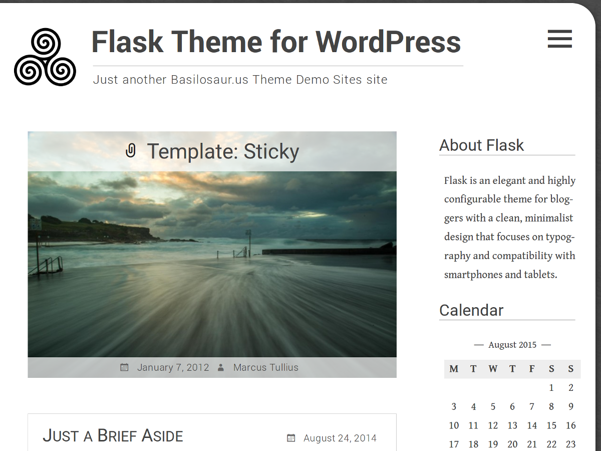 Flask Preview Wordpress Theme - Rating, Reviews, Preview, Demo & Download