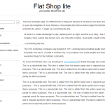 Flat Shop