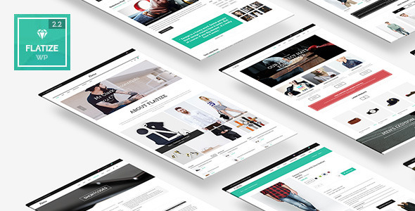 Flatize Preview Wordpress Theme - Rating, Reviews, Preview, Demo & Download