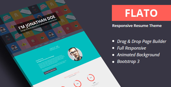 Flatoo Preview Wordpress Theme - Rating, Reviews, Preview, Demo & Download