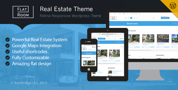 FlatRoom Preview Wordpress Theme - Rating, Reviews, Preview, Demo & Download