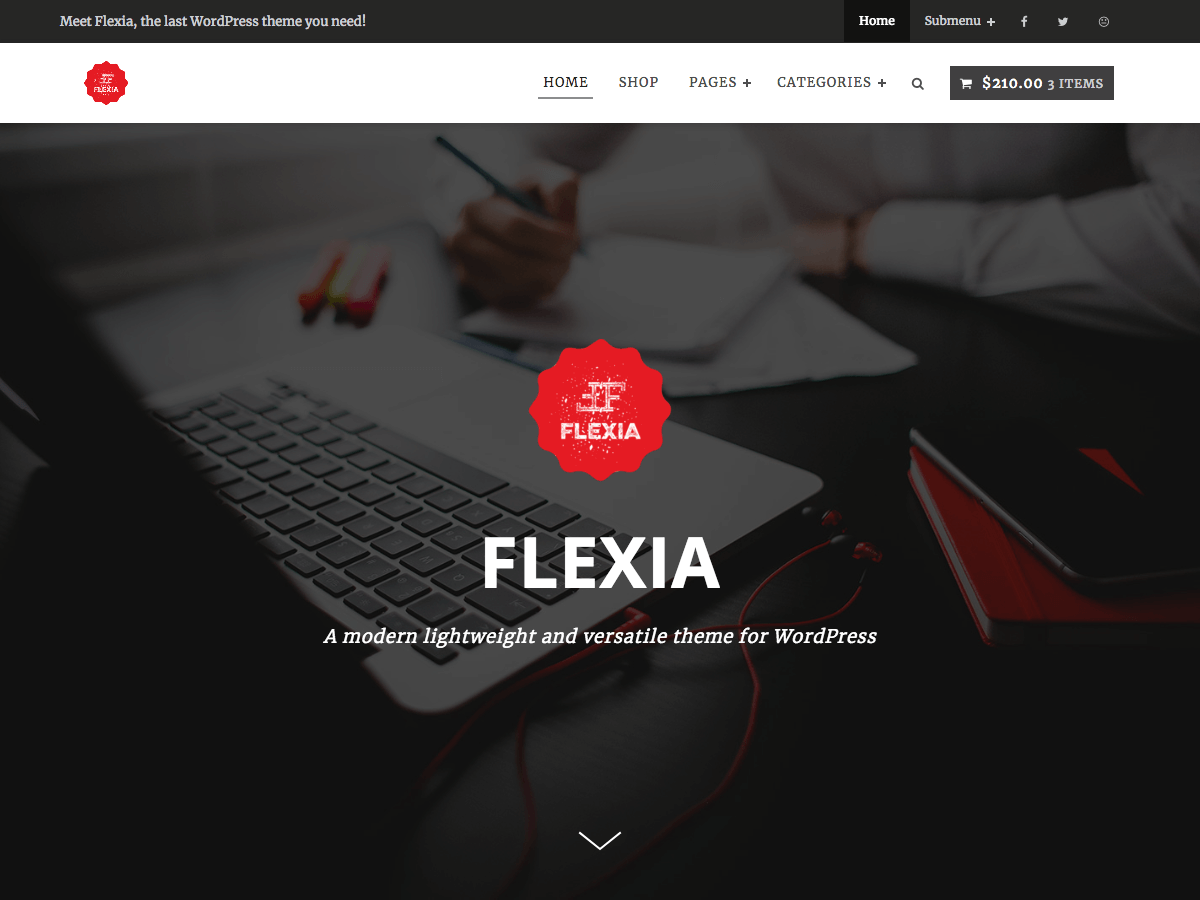 Flexia Preview Wordpress Theme - Rating, Reviews, Preview, Demo & Download