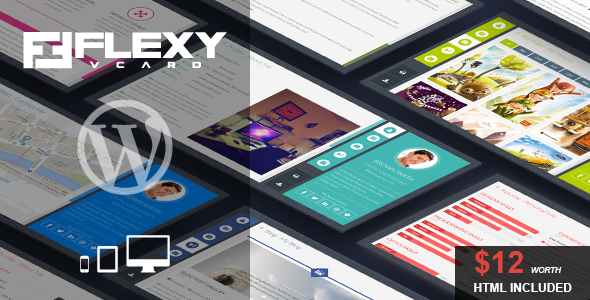 FlexyVcard Preview Wordpress Theme - Rating, Reviews, Preview, Demo & Download