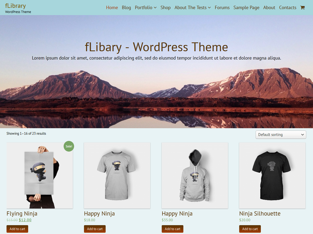 FLibrary Preview Wordpress Theme - Rating, Reviews, Preview, Demo & Download