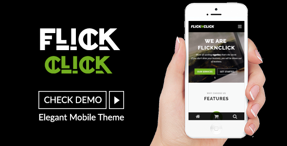 Flicknclick Preview Wordpress Theme - Rating, Reviews, Preview, Demo & Download