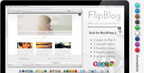 FlipBlog Premium Preview Wordpress Theme - Rating, Reviews, Preview, Demo & Download